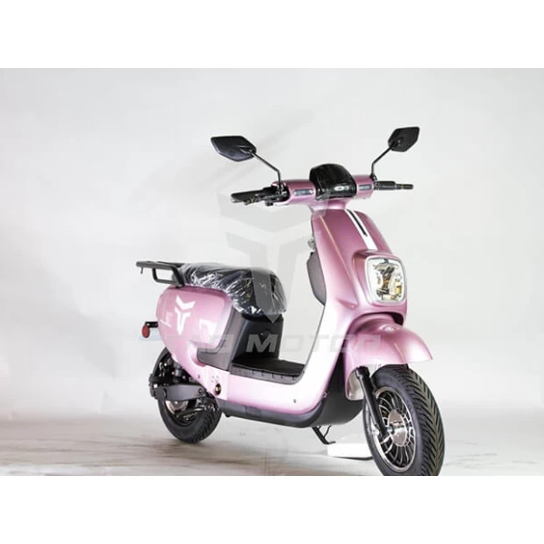 Virgo 606 E Scooter Pink Front